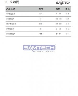 SCF型充液阀